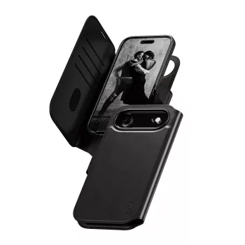 PanzerGlass CARE Tango 2-in-1 Makro maciņš ar MagSafe iPhone Air — Melns