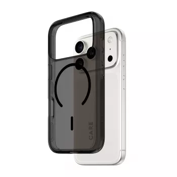Aizsargmaciņa PanzerGlass CARE™ Urban Explorer Smokey ar Black MagSafe iPhone 17 Pro (TPU, Melna)