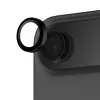 Kameras objektīva aizsargs PanzerGlass Hoops iPhone Air — rūdīts stikls, melns, skrāpējumu un triecienu izturīgs