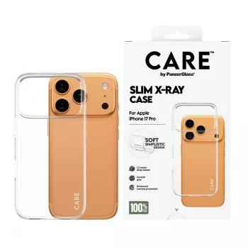 Aizsargmaciņš telefonam PanzerGlass CARE Fashionable Case Transparent X‑Ray Soft Basic iPhone 17 Pro