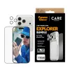 PanzerGlass CARE 3-in-1 Flagship Explorer aizsardzības komplekts iPhone 17 Pro — rūdīts stikls, PET, silikons, caurspīdīgs