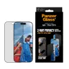 Privātuma ekrāna aizsargs PanzerGlass iPhone 17 / iPhone 16 Pro — Ultra-Wide Fit, rūdīts stikls + PET, FASTFIT