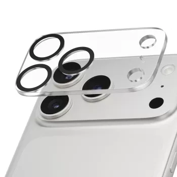 PanzerGlass PicturePerfect kameras lēcu aizsargs iPhone 17 Pro Max pret skrāpējumiem un triecieniem