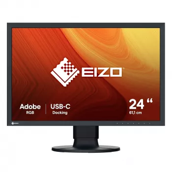 EIZO ColorEdge CS2400S 61.2 cm (24.1 collu) LCD monitors ar 1920 x 1200 pikseļiem WUXGA melns