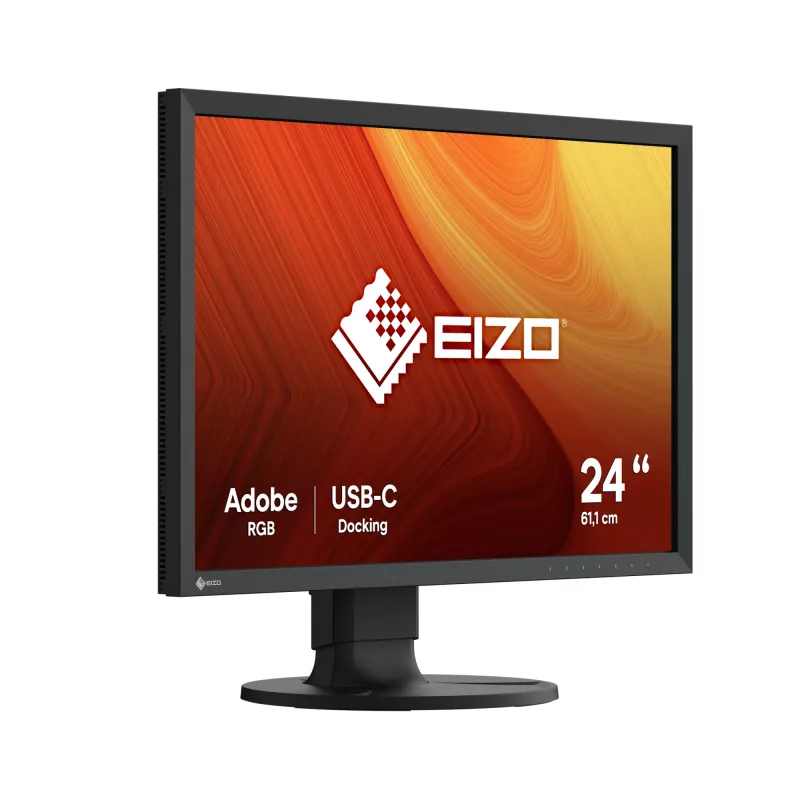 EIZO ColorEdge CS2400S 61.2 cm (24.1 collu) LCD monitors ar 1920 x 1200 pikseļiem WUXGA melns