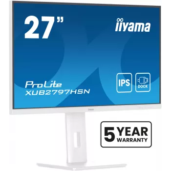 iiyama ProLite XUB2797HSN-W2 27 collu Full HD LED monitors balts