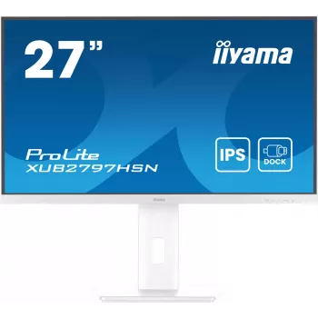 iiyama ProLite XUB2797HSN-W2 27 collu Full HD LED monitors balts