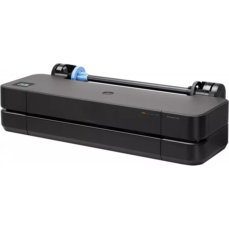 HP DesignJet T230 24 collu ploteris 2025. gada izdevums, termālā tintes druka, 2400 x 1200 DPI, JPEG, URF, melns, ciāns, fuksīns, dzeltens, 2400 x 1200 DPI, 1 (ciāns, fuksīns, dzeltens, melns)