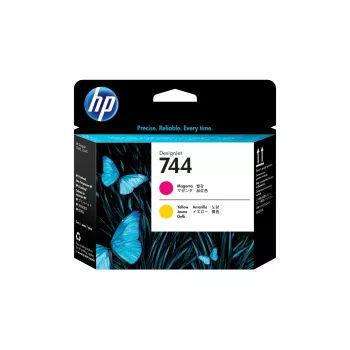 HP 744 Magenta/Dzeltena DesignJet Drukas Galviņa