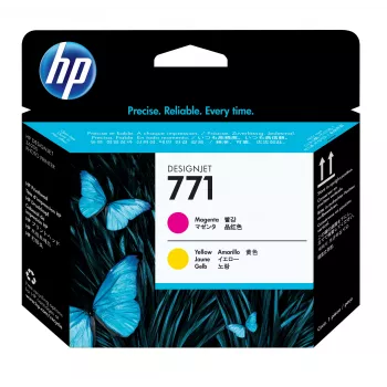 HP 771 Magenta/Dzeltena DesignJet Drukas Galva