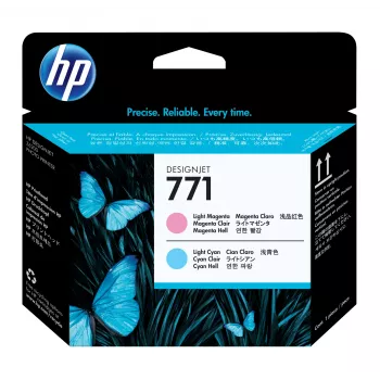 HP 771 Light Magenta / Light Cyan DesignJet drukas galviņa