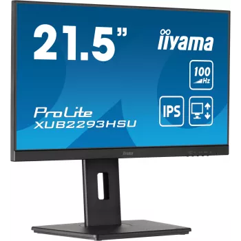 IIyama ProLite XUB2293HSU-B7 monitors 54.6 cm (21.5 collas) Full HD LED melns