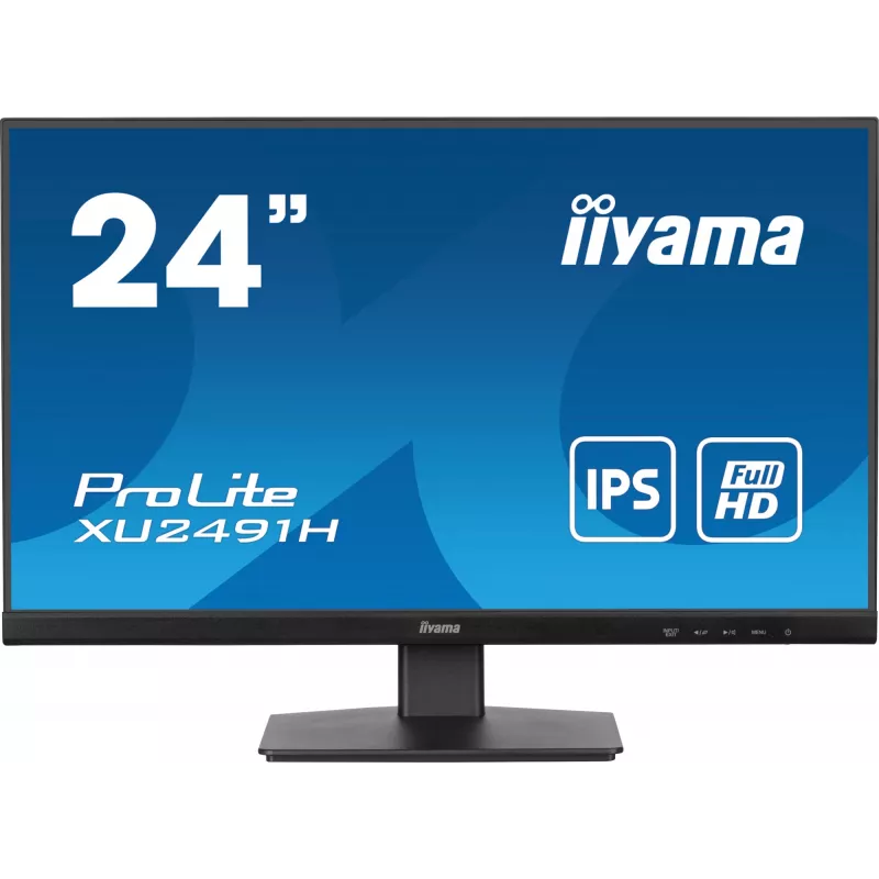 Iiyama ProLite XU2491H-B1 monitors 60,5 cm (23,8 colli) 1920 x 1080 pikseļi Full HD LED Melns