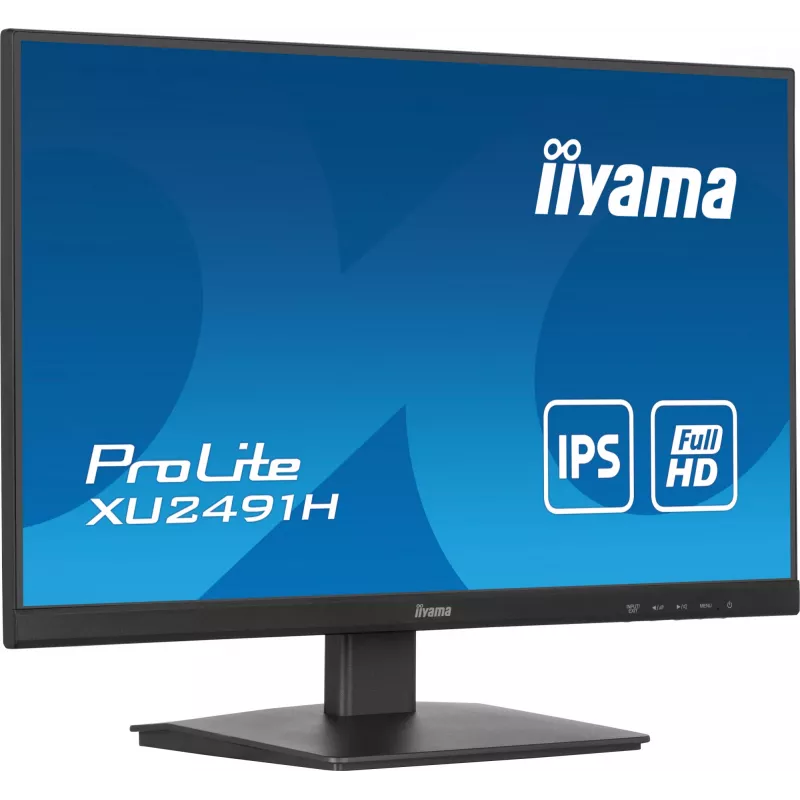 Iiyama ProLite XU2491H-B1 monitors 60,5 cm (23,8 colli) 1920 x 1080 pikseļi Full HD LED Melns