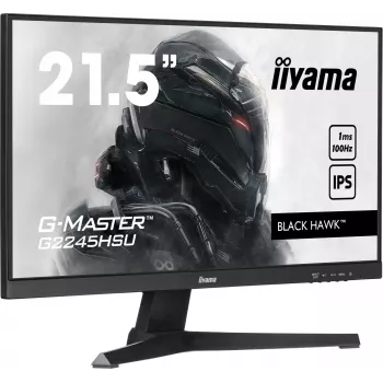 iiyama G-MASTER G2245HSU-B2 dators monitors 54.6 cm (21.5 collas) 1920 x 1080 pikseļi Full HD LED Melns