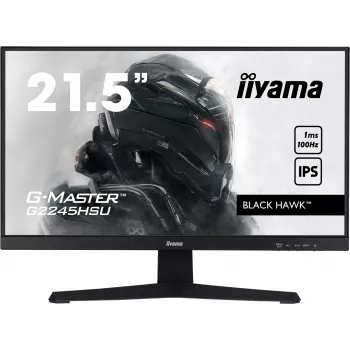 iiyama G-MASTER G2245HSU-B2 dators monitors 54.6 cm (21.5 collas) 1920 x 1080 pikseļi Full HD LED Melns