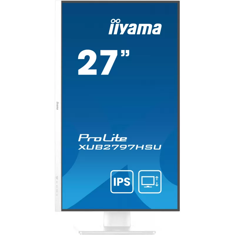iiyama ProLite XUB2797HSU-W2 27 collu IPS monitors, 1920x1080, 100Hz, balts