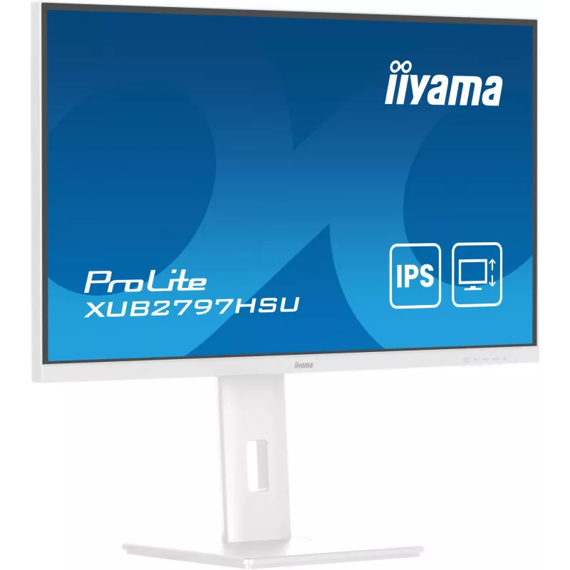 iiyama ProLite XUB2797HSU-W2 27 collu IPS monitors, 1920x1080, 100Hz, balts