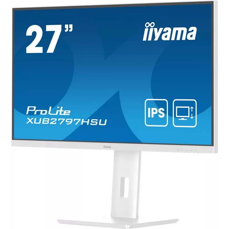 iiyama ProLite XUB2797HSU-W2 27 collu IPS monitors, 1920x1080, 100Hz, balts