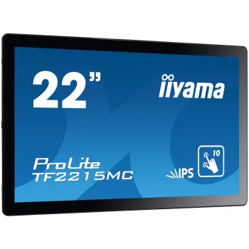 iiyama ProLite TF2215MC-B2 monitors 54.6 cm (21.5 collas) 1920 x 1080 pikseļi Full HD LED skārienekrāns vairāku lietotāju melns