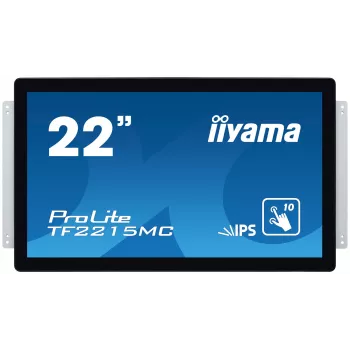 iiyama ProLite TF2215MC-B2 monitors 54.6 cm (21.5 collas) 1920 x 1080 pikseļi Full HD LED skārienekrāns vairāku lietotāju melns