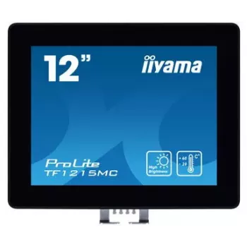 iiyama TF1215MC-B1 monitors 30.7 cm (12.1 collas) 1024 x 768 pikseļi LCD skārienekrāns Melns
