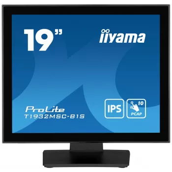 iiyama ProLite T1932MSC-B1S 19 inch skārienjūtīgais monitors, 1280x1024, IPS, LED, galddatora, melns
