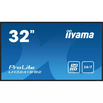 iiyama LH3241S-B2 Signage displejs ar kioska dizainu 80 cm (31.5 collas) LED 350 cd/m² Full HD Melns 24/7