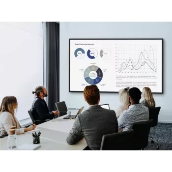 Viewsonic CDE7530 Signage Displejs 190.5 cm (75 colli) Wi-Fi 450 cd/m² 4K Ultra HD Melns Iebūvēts procesors Android 11