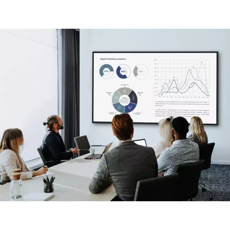 Viewsonic CDE7530 Signage Displejs 190.5 cm (75 colli) Wi-Fi 450 cd/m² 4K Ultra HD Melns Iebūvēts procesors Android 11