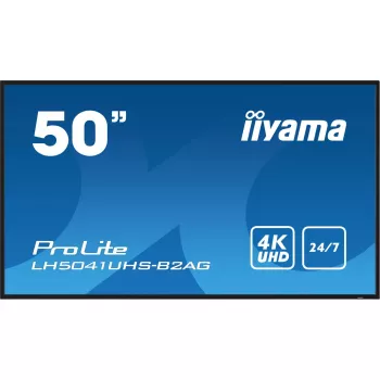 iiyama LH5041UHS-B2AG Signāla displejs 50 collu 4K Ultra HD LCD 500 cd/m² 24/7