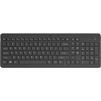 HP 225 bezvadu tastatūra, pilna izmēra, RF, melna, 805TAA#ABD