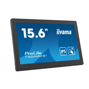 iiyama T1624MSC-B1 39,6 cm (15,6 collu) Full HD LED skārienjūtīgais monitors, melns