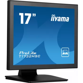 IIYAMA ProLite T1732MSC-B1S 17 inch LED skārienjutīgais monitors, 1280x1024, melns