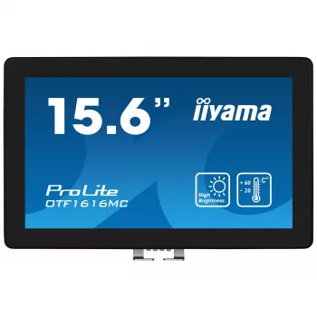 iiyama OTF1616MC-B1 15.6 inch Full HD LCD skārienekrāns melns