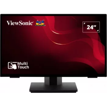 Viewsonic TD2465 interaktīvais displejs 61 cm (24 inch) LED 250 cd/m² Full HD melns ar skārienekrānu