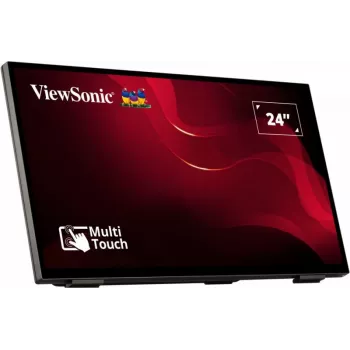 Viewsonic TD2465 interaktīvais displejs 61 cm (24 inch) LED 250 cd/m² Full HD melns ar skārienekrānu