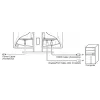 iiyama ProLite B1980S-W1 datora monitors 48,3 cm (19 inch) 1280 x 1024 SVGA LED balts