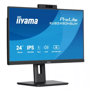 iiyama XUB2490HSUH-B2 monitors 23.8 collas Full HD IPS LED melns