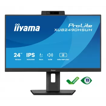 iiyama XUB2490HSUH-B2 monitors 23.8 collas Full HD IPS LED melns