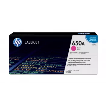 HP 650A Magenta Original LaserJet Tonera kasetne, 15000 lappuses, Magenta, 1 gab.
