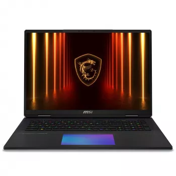 MSI Titan 18 HX AI A2XWJG-656 - 18 collu klēpjdators ar Intel Core Ultra 9 285HX, 64GB, 6TB, NVIDIA RTX 5090, Windows 11 Pro
