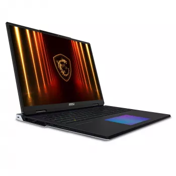 MSI Titan 18 HX AI A2XWJG-656 - 18 collu klēpjdators ar Intel Core Ultra 9 285HX, 64GB, 6TB, NVIDIA RTX 5090, Windows 11 Pro