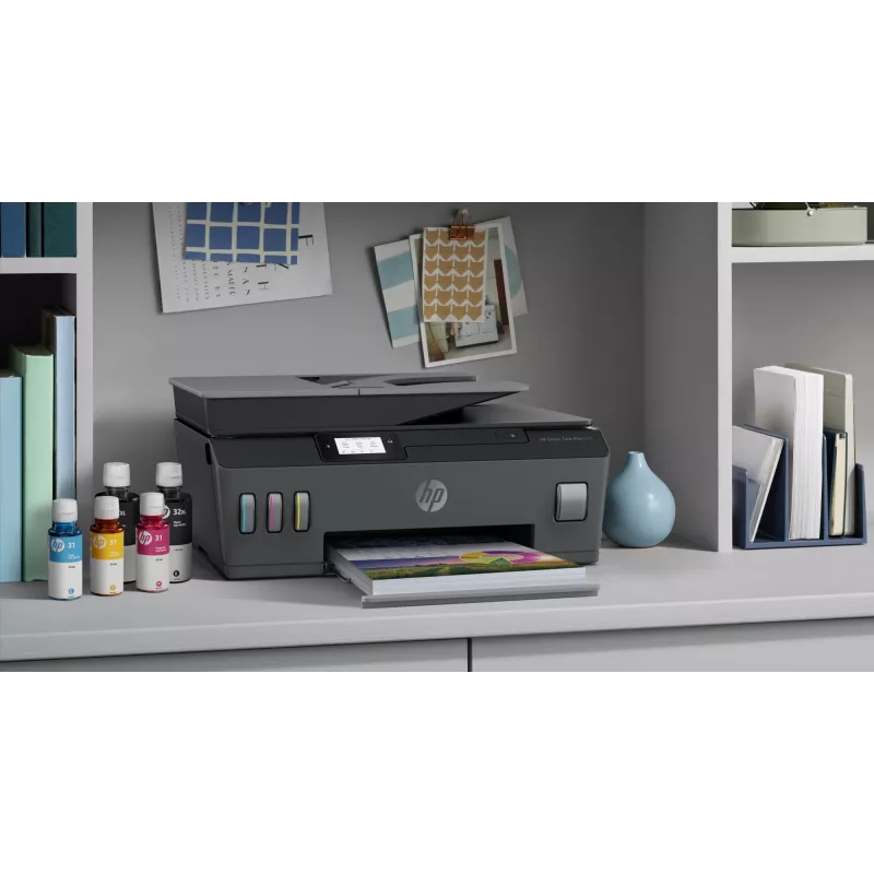 HP Smart Tank Plus 570 Bezvadu Daudzfunkciju Printeris, Kopētājs, Skeneris