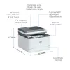 Printeris HP LaserJet Pro 3002dn Pelēks Balts
