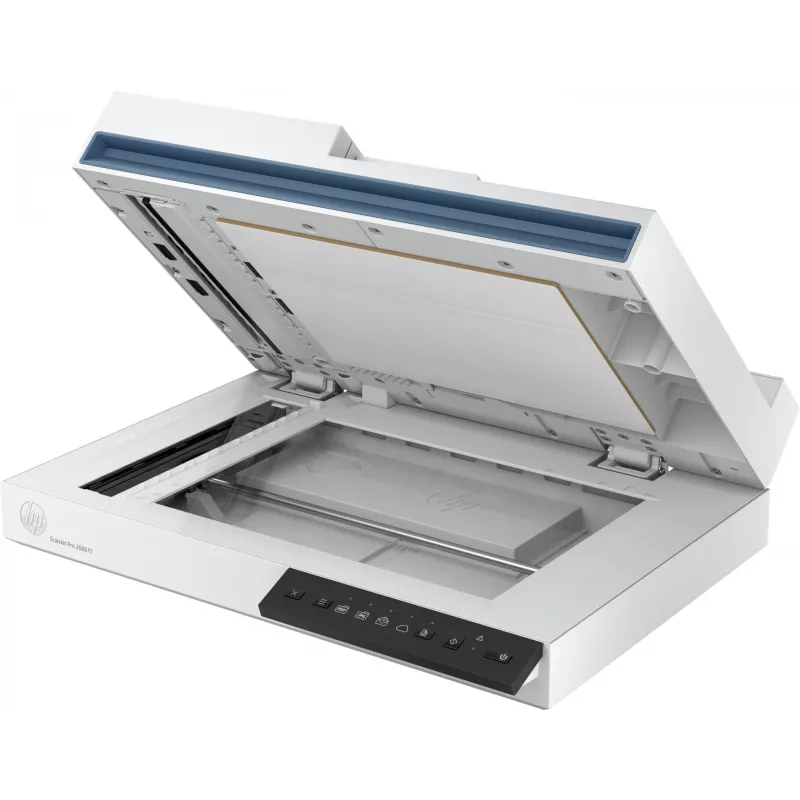 HP ScanJet Pro 2600 f1 Plakanvirsmas un ADF skeneris 600 x 600 DPI A4 Balts