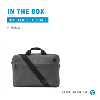 HP Prelude 15.6 collu augšielādējama somiņa klēpjdatoram, 39.6 cm (15.6 collas), 300 g