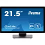 IIYAMA ProLite T2238MSC-B1 monitors 54.6 cm (21.5 inch) 1920 x 1080 pikseļi Full HD LED skārienekrāns Melns