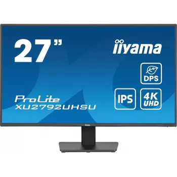 iiyama ProLite XU2792UHSU-B6 27 collu 4K Ultra HD LED monitors melnā krāsā
