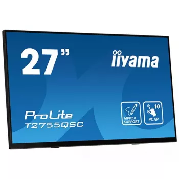 iiyama ProLite T2755QSC-B1 27 collu monitors ar skārienekrānu 2560 x 1440 Quad HD LCD